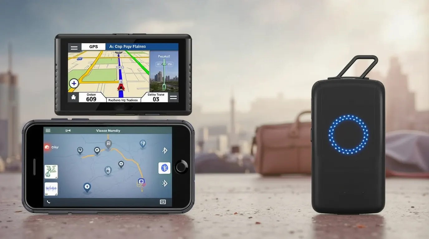 GPS ou traceurs bluetooth